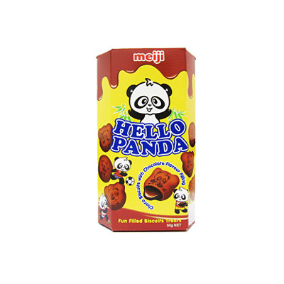 Meiji Hello Panda Double Chocolate 50g