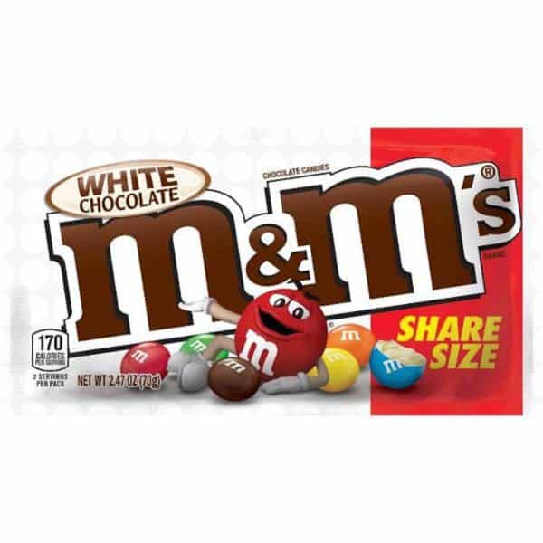 M&M's White Chocolate Share Size