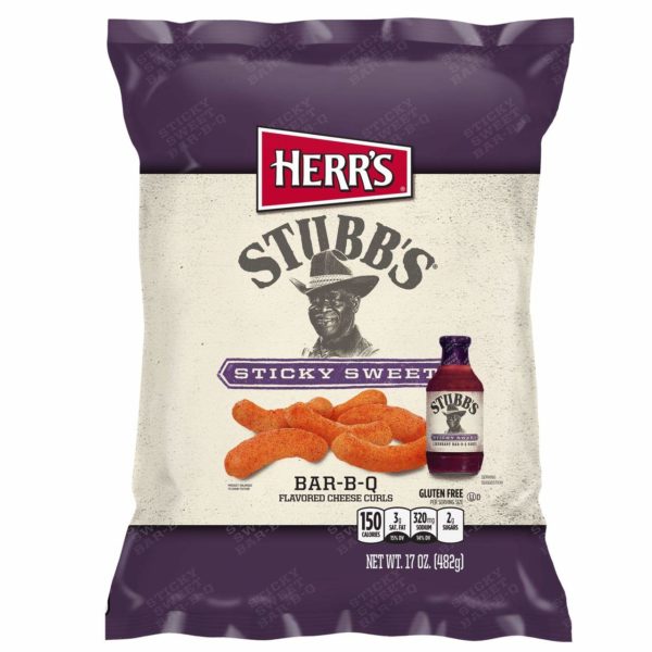 Herr's Stubb's Sticky Sweet BBQ