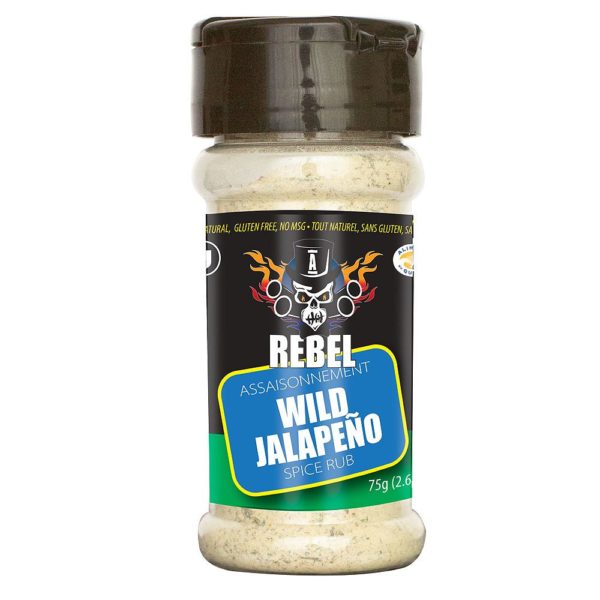 Aubrey D. Rebel Wild Jalapeno Spice Rub