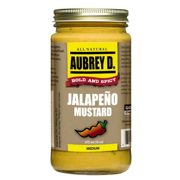 Aubrey D. Bold And Spicy Jalapeno Mustard