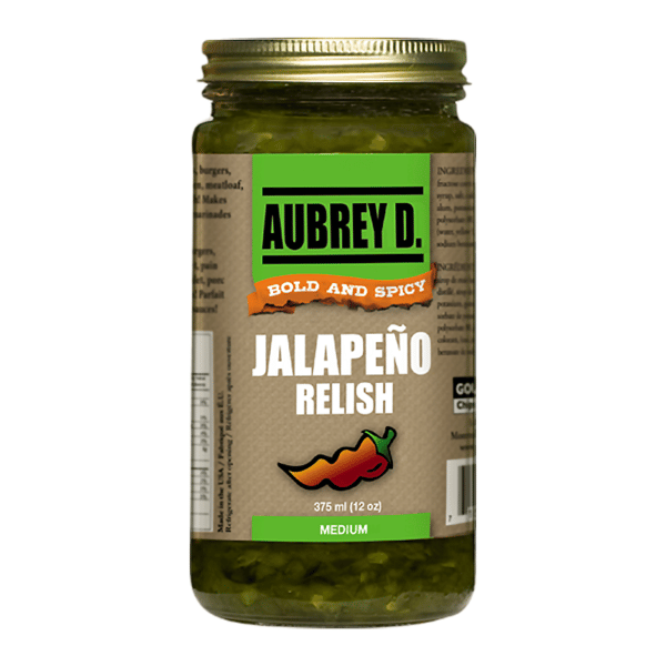 Aubrey D. Bold And Spicy Jalapeno Relish Medium