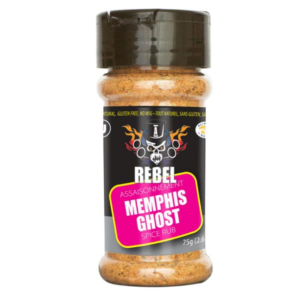 Aubrey D. Rebel Memphis Ghost Spice Rub