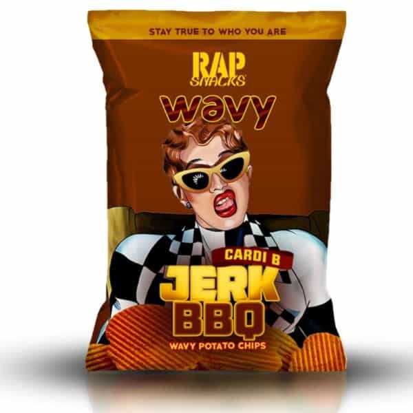 Rap Snacks Icon Cardi B Wavy Chips Jerk BBQ