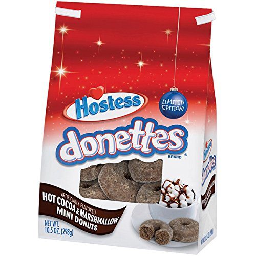 Hostess Hot Cocoa & Marshmallow Donettes Donuts 284gr