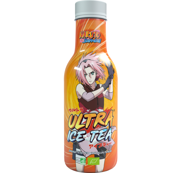 Naruto Sakura Organic Iced Tea with Melon Fruit Flavor