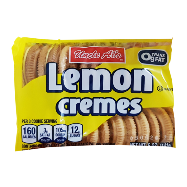 Uncle Al's Lemon Cremes Cookies