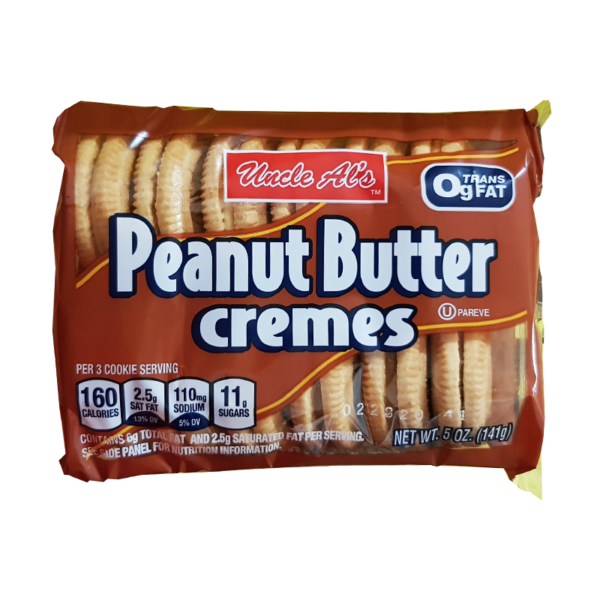 Uncle Al's Peanut Butter Cremes Cookies Dave's American Food
