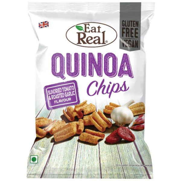 Eat Real Quinoa Sundreid Tomato & Roasted Garlic 80gr