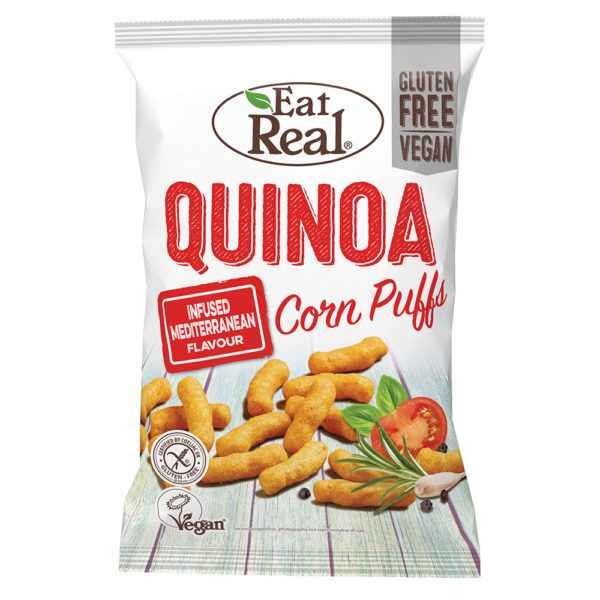 Eat Real Quinoa Puffs Mediterranean 40gr