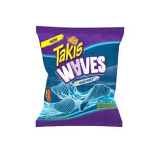 Takis Waves Blue Heat - Patatine piccanti (71g)