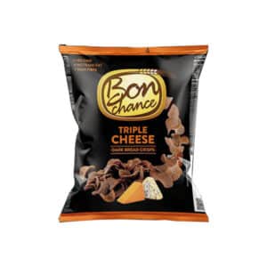 Bon Chance - Crostini di pane nero ai 3 Formaggi (120g)