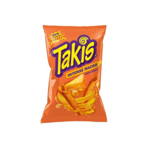 Takis Intense Nacho Cheese Non-Spicy - Tortillas di mais al formaggio (100g)