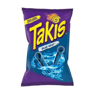 Takis Blue Heat - Tortillas arrotolate piccanti (100g)