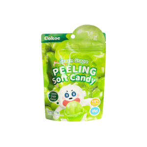 Cokoc - Caramelle gommose che si sbucciano - Uva verde (75g)