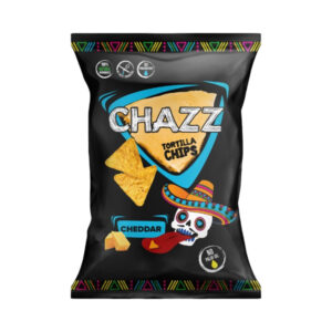 Chazz Tortillas Chips al formaggio Cheddar 100g
