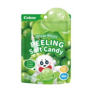 Cokoc - Caramelle che si sbucciano - Uva verde (75g)