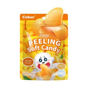 Cokoc - Caramelle gommose che si sbucciano - mango (75g)