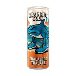 Brainrot soda Tralalero Tralala - Limone e lime (250ml)