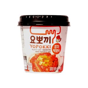 Yopokki Kimchi - Tteokbokki istantanei coreani (115g)