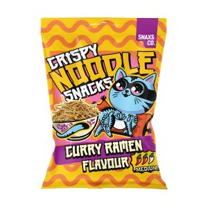 Crispy Noodle Snacks - Noodles fritti al ramen al curry (60g)