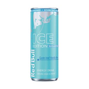 Red Bull Ice Edition - Energy drink al mirtillo e vaniglia (250ml)