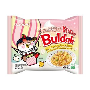 Buldak Hot Chicken Ramen Cream Carbo (140g)