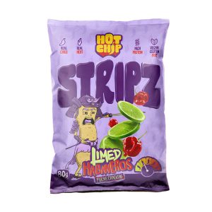Hot Chip Strips Limed Habaneros (80g)