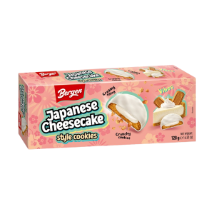 Japanese Cheesecake Style Cookies - Biscotti ripieni di crema (128g)