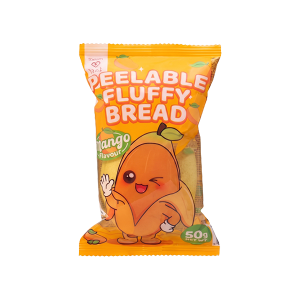 Tokimeki Peelable Fluff Tear Bread – Pane sbucciabile gusto mango (50g)
