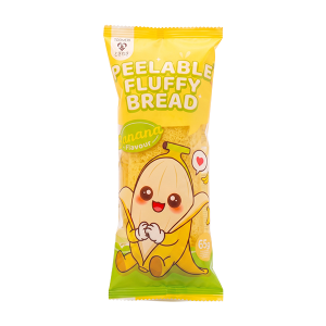 Tokimeki Peelable Fluff Tear Bread – Pane sbucciabile gusto banana (50g)