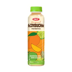 OKF Kombucha Drink Mango Lime - Zero zuccheri (500ml)