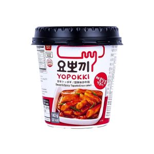 Yopokki Sweet & Spicy Ricecake - Tteokbokki con salsa agrodolce (140g)