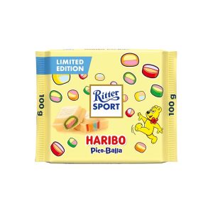 Ritter Sport Haribo Pico-Balla Cioccolato Bianco - Ed. Limitata (100g)