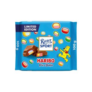 Ritter Sport Haribo Pico-Balla Cioccolato al Latte - Ed. Limitata (100g)